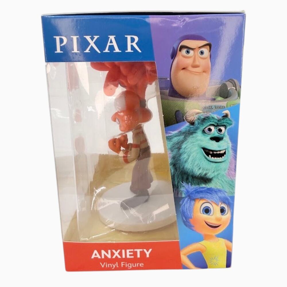 Disney Pixar Inside Out 2 Anxiety Vinyl Figure CultureFly New In Box Collectible